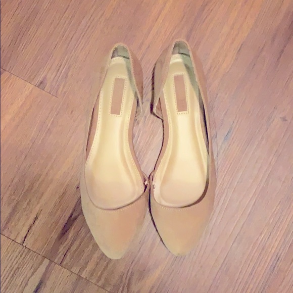 Forever 21 tan flats size 7 - Picture 2 of 5